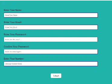 Form Validation Project